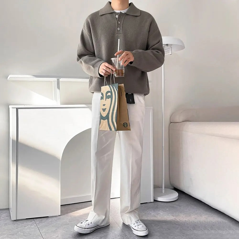 NORDEN WEAR GRAUER PULLOVER